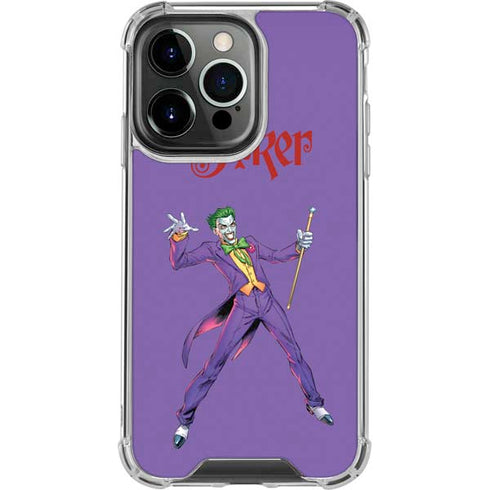 DC Comics The Joker Surprise - The Joker iPhone 14 Pro Clear Case